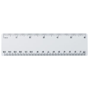 Clear Plastic Ruler for Medical Students and Healthcare Professionals | Legacy Medical Supply